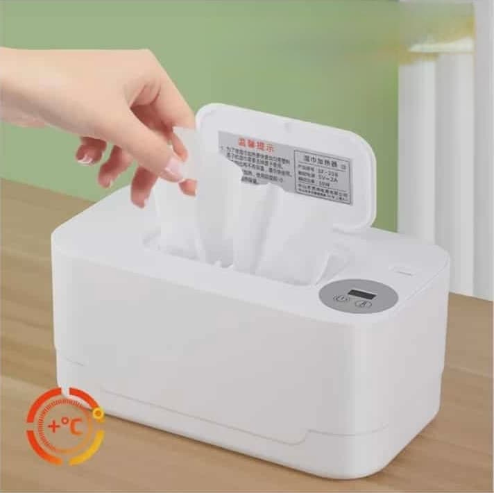 Podgrzewacz do mokrych chusteczek dla niemowląt z wyświetlaczem LED